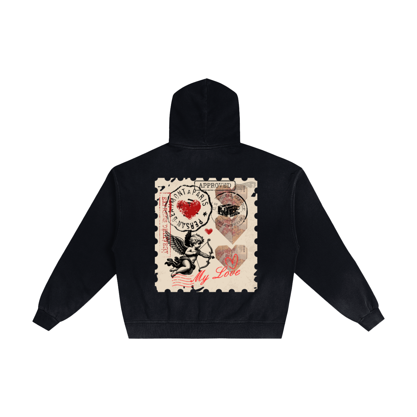 Stamped w/ Love Sunfade Zip Hoodie