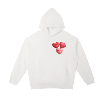 Candy Hearts Heavyweight Hoodie