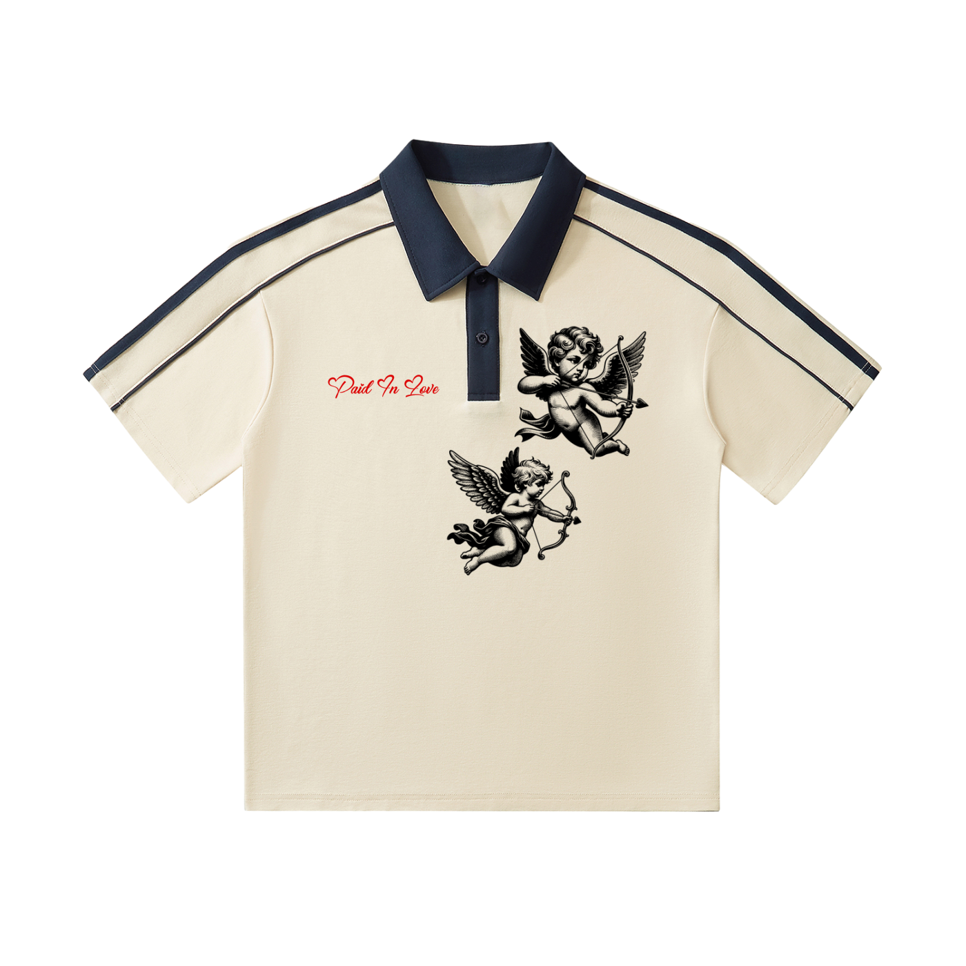 Paid In Love Short-Sleeve Polo