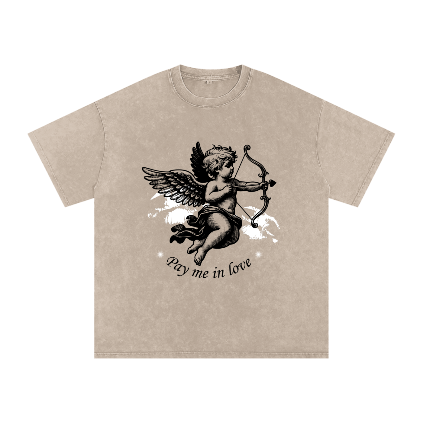 Angel Oversized Cotton T-Shirt