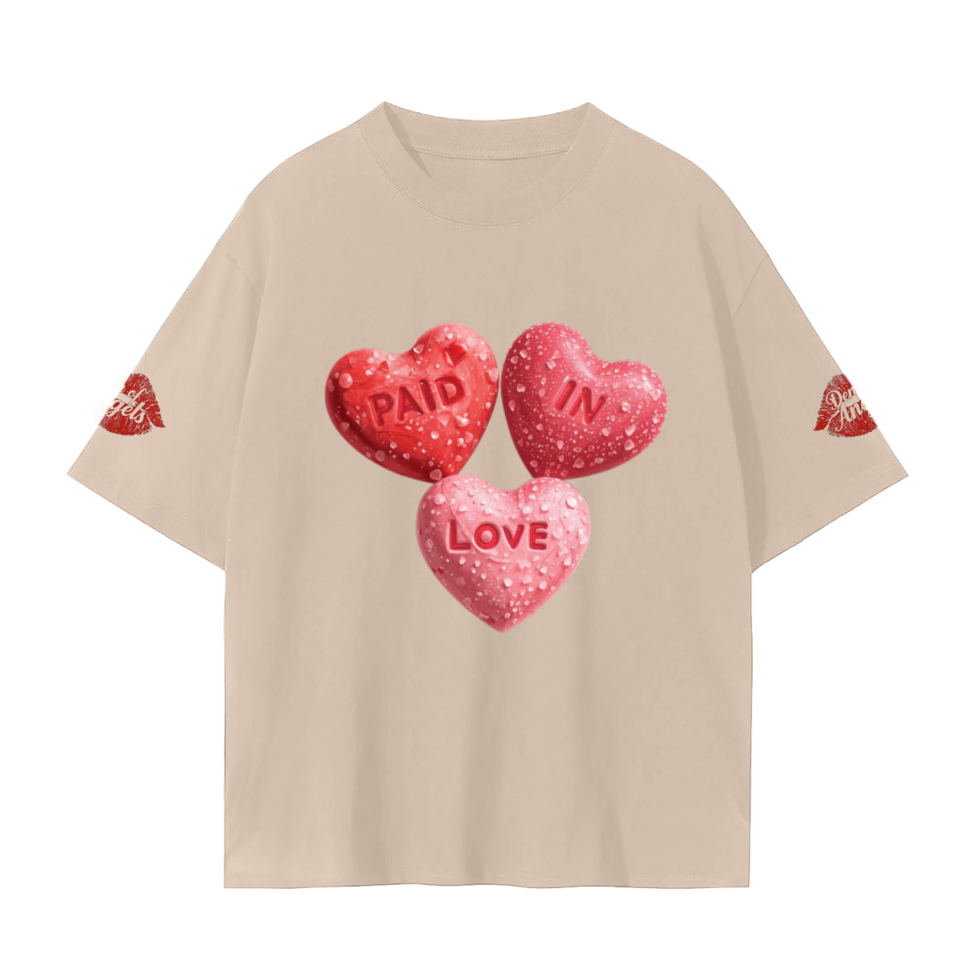 Candy Hearts Unisex Tee