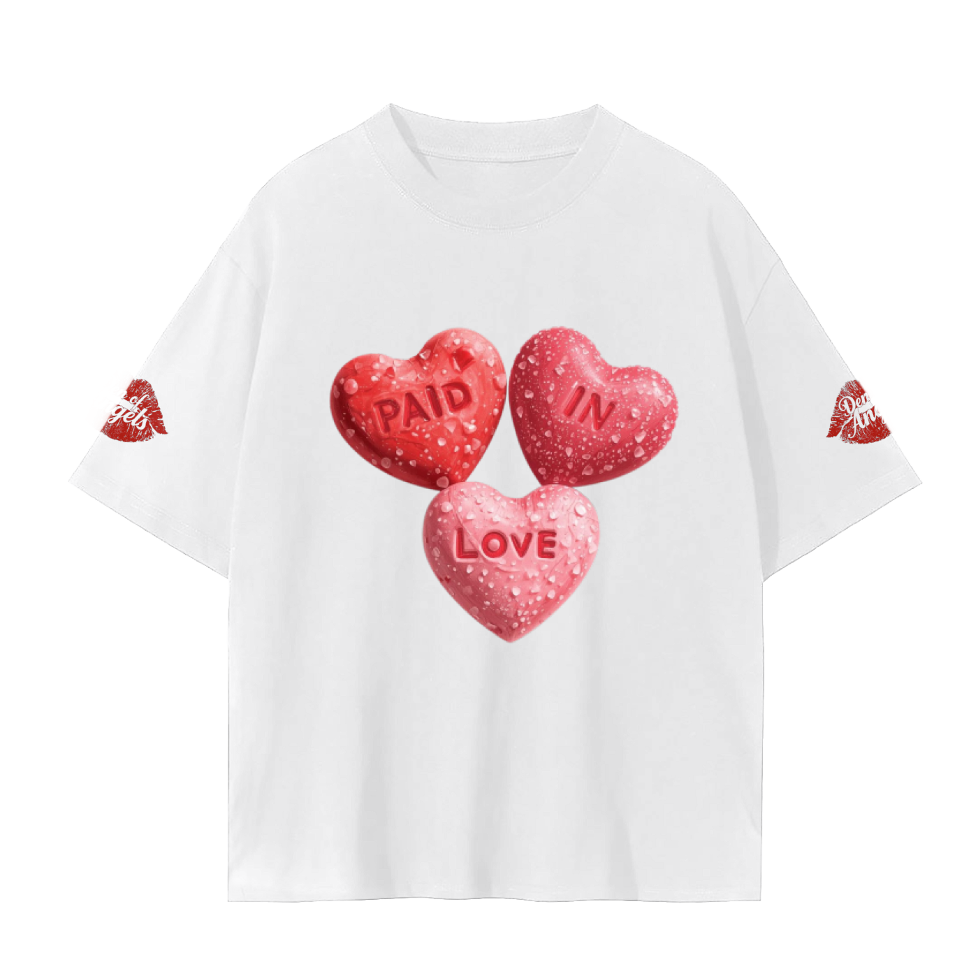 Candy Hearts Unisex Tee