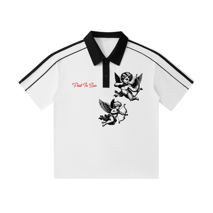 Paid In Love Short-Sleeve Polo