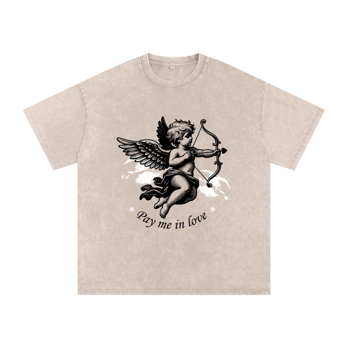 Angel Oversized Cotton T-Shirt